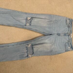 Abercrombie & Fitch Light Blue Denim Jacket